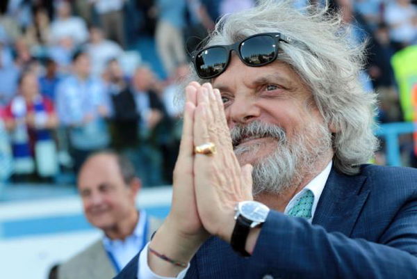 Stanno sequestrando i beni di Massimo Ferrero, presidente della Sampdoria