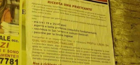 «Cercasi praticante che diventi mia moglie», l’annuncio per lavorare in una scuola d’inglese article-post