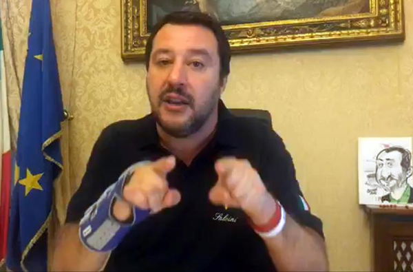 Salvini pronto a far cadere il governo se ci sarà qualche «scherzetto» nel dl sicurezza