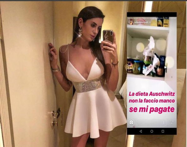 Le polemiche sulla «dieta Auschwitz» di Valentina Vignali