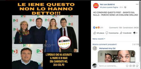 La bufala dell’operaio che ha parlato con Le Iene di Di Maio «candidato con il Pd» article-post