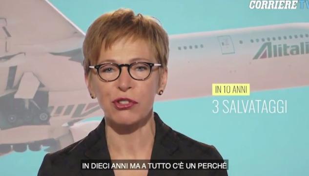 gabanelli alitalia