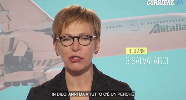 Milena Gabanelli e l’approfondimento su Alitalia che fa arrabbiare gli esperti