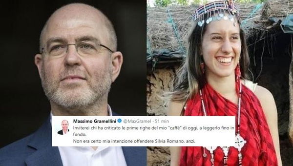 Gramellini si giustifica (male): «Non era mia intenzione offendere Silvia Romano»