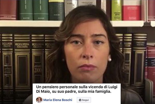 Maria Elena Boschi ad Antonio Di Maio: «Le auguro di non vivere ciò che suo figlio ha fatto a mio padre»