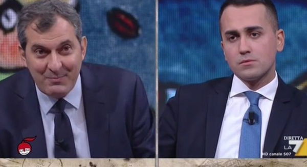 Mario Calabresi contro Di Maio: «Lo sa che avete querelato mio padre?» | VIDEO