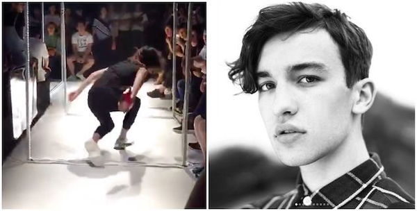 Come nascondere una caduta in grande stile: il modello russo conquista il web | VIDEO