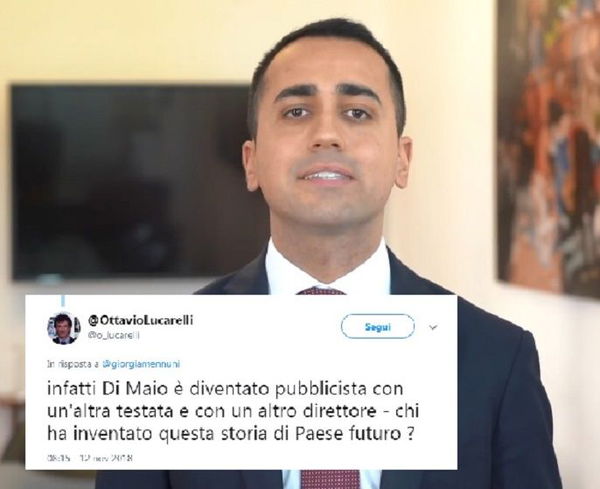 Odg Campania: «Di Maio deferito al Consiglio di disciplina»