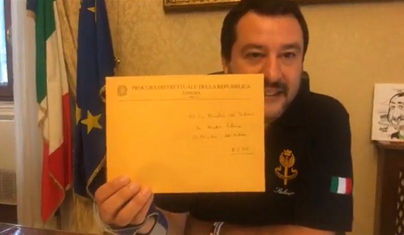 Nave Diciotti, la Procura di Catania ha chiesto l’archiviazione per Matteo Salvini article-post