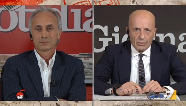 Travaglio contro Sallusti