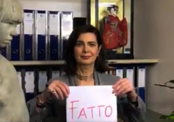 Boldrini ribalta il «fatto» di Di Maio: la clip sulla manovra | VIDEO
