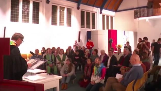 Messa per migranti, Olanda, chiesa di Bethel