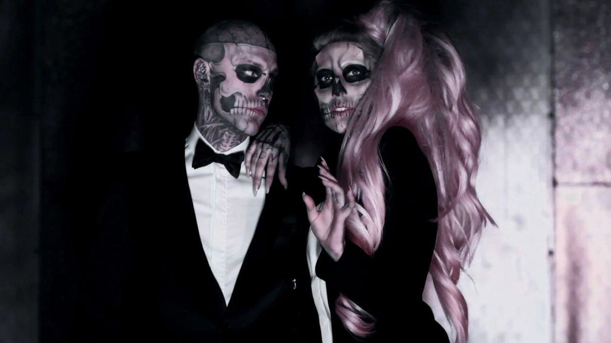 Rick Genest: Lady Gaga piange il zombie boy morto suicida article-post
