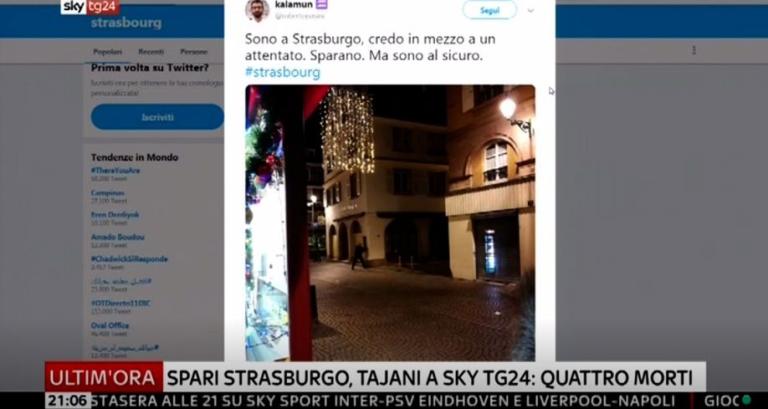 Sparatoria nel centro di Strasburgo: almeno un morto e sei feriti, killer in fuga | LIVE