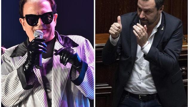 Cristiano Malgioglio e Matteo Salvini