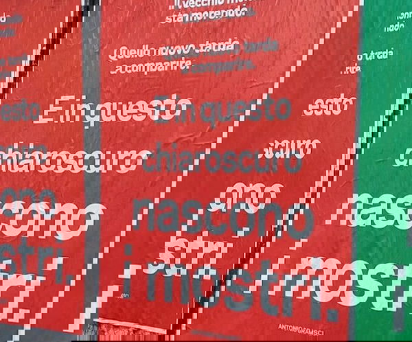 C’è per caso la rinascita de L’Unità dietro ai manifesti di Gramsci comparsi a Roma?