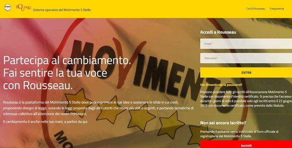 Il garante della privacy ha multato Rousseau per 50mila euro