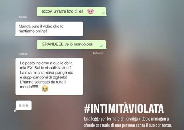 Le 78mila firme dimostrano che l’Italia ha bisogno di una legge contro il revenge porn