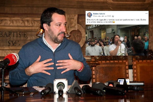 Un giudice è finito sotto scorta dopo le minacce nei commenti a un post di Salvini