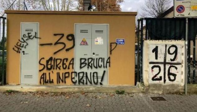 scritta contro Scirea