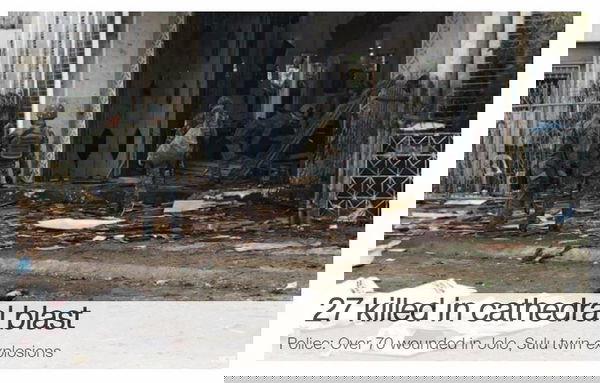 Attentato nelle Filippine, davanti a una chiesa: 27 morti