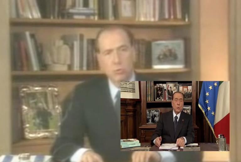 Berlusconi e la sua discesa in campo con un video messaggio. Come nel 1994 | VIDEO