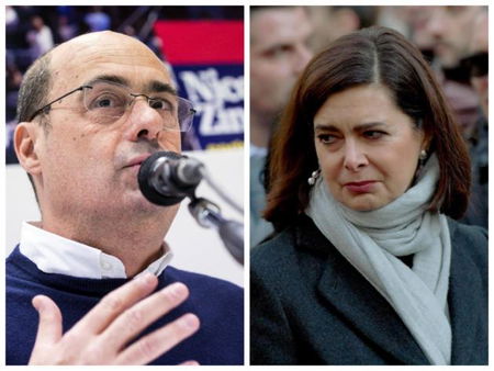 Boldrini, l’applauso a Zingaretti: «Bene la lista unitaria per le europee» article-post