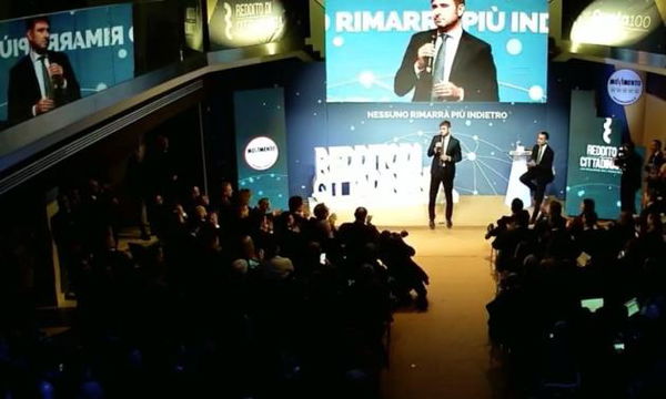 Di Battista: «Abbiamo costretto la Lega a votare il reddito di cittadinanza»