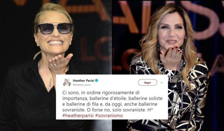 Heather Parisi ancora una volta contro la Cuccarini ‘sovranista’