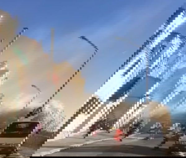 Pomarico, il drammatico crollo delle case nell’area della frana | VIDEO