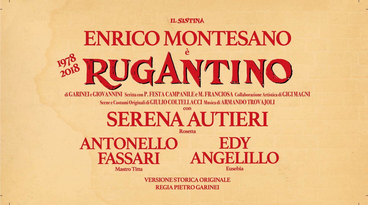Rugantino: Lo spettacolo al Sistina con Enrico Montesano dal 21 dicembre article-post