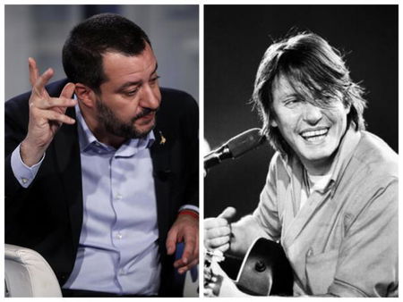 Salvini ricorda De Andrè (citando la canzone in cui «il vecchio spezzò il pane per chi diceva ho sete, ho fame») article-post