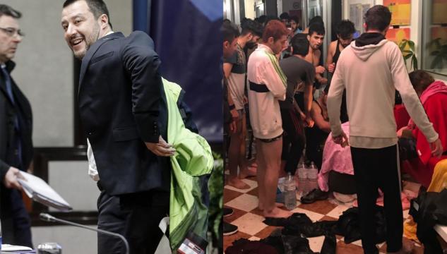 Salvini sbarchi Crotone