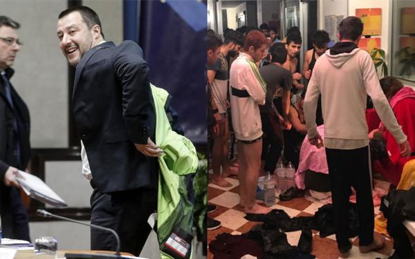 Salvini twitta «porti chiusi» ma a Crotone sbarcano 51 migranti curdi