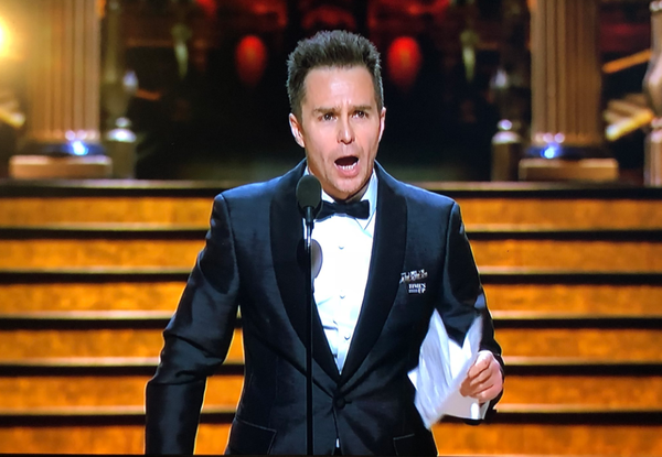 Oscar 2018: Sam Rockwell vince come miglior attore non protagonista