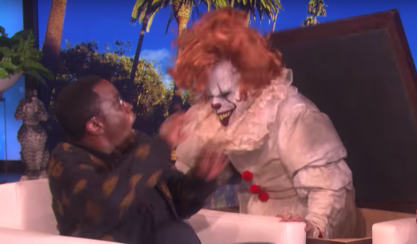 Pennywise spaventa a morte il rapper Sean Diddy Combs
