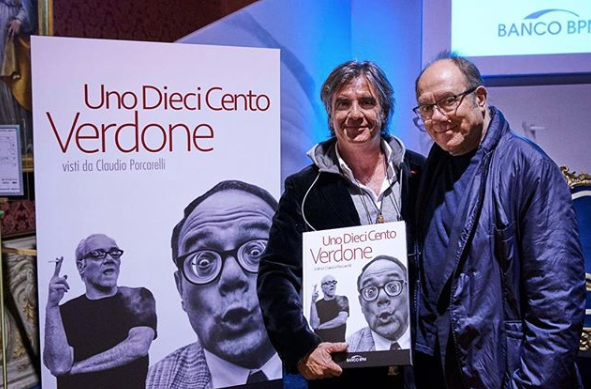 Carlo Verdone presenta il libro “Uno, dieci, cento Verdone”: “Non ho niente di Sordi, ho regalato risate e leggerezza”