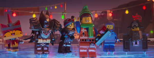 The LEGO Movie 2, guarda lo speciale natalizio, c’è anche Batman