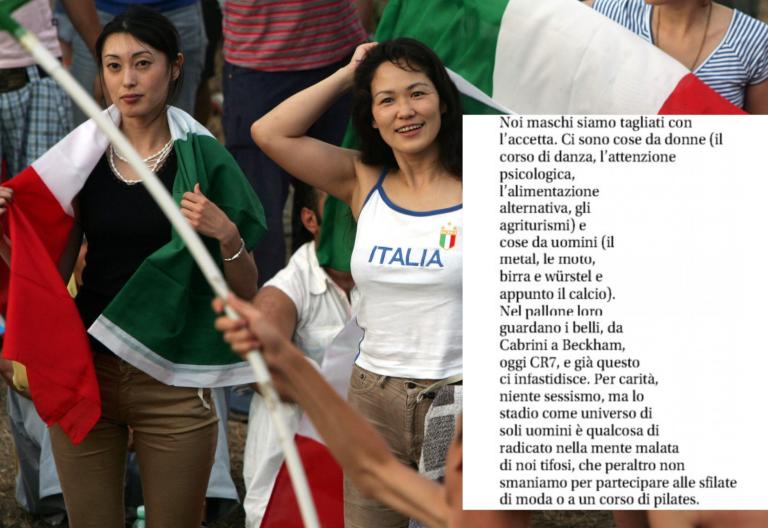 L’articolo sessista di Luca Beatrice (del Giornale) contro le donne che vogliono guardare il calcio