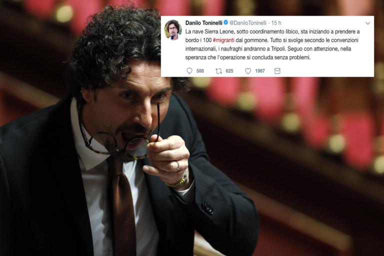 Danilo Toninelli confonde la Sierra Leone con il nome di una nave