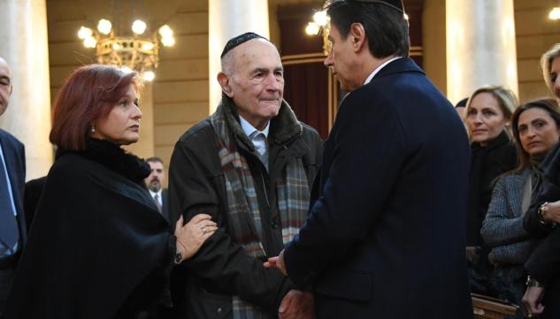 Tweet Elio Lannutti, Ruth Dureghello e Giuseppe Conte