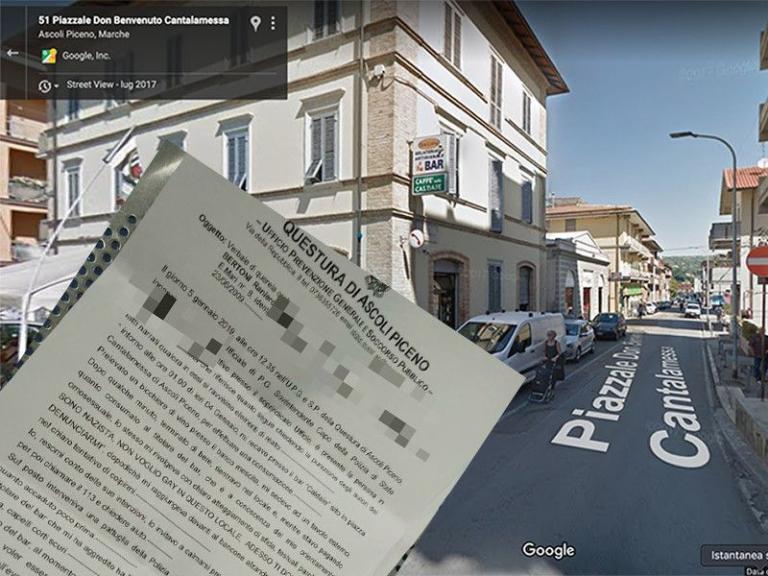Ascoli, barista di un locale in centro denunciato. Aveva detto: «Sono nazista, i gay non devono entrare»