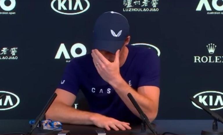 Andy Murray in lacrime annuncia il ritiro: «Non riesco più a giocare» | VIDEO