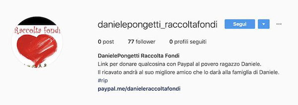 Sciacallaggio di Corinaldo: su Instagram pagina fake per raccogliere fondi
