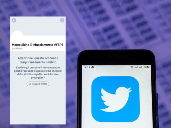 Hanno limitato l’account del promotore di #facciamorete