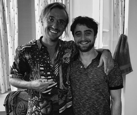 Harry Potter: Mini reunion con Tom Felton e Daniel Radcliffe