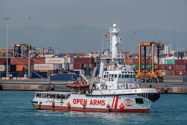 La Spagna ha bloccato nel porto la Open Arms
