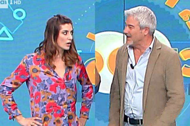 Elisa Isoardi a Pino Insegno: “Fammi Russell Crowe”, lui: “Quello è Luca Ward” article-post