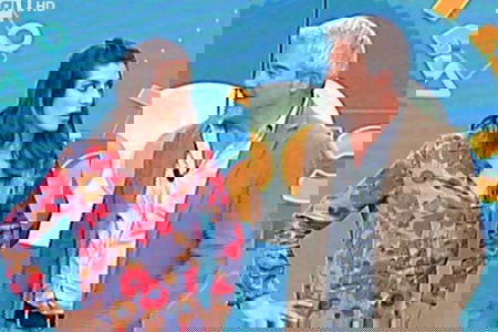 Elisa Isoardi a Pino Insegno: “Fammi Russell Crowe”, lui: “Quello è Luca Ward” article-post