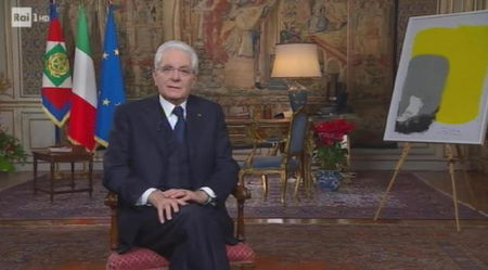 Mattarella, il quadro donato dal centro autistici e la critica alla tassa sulla bontà nella manovra article-post